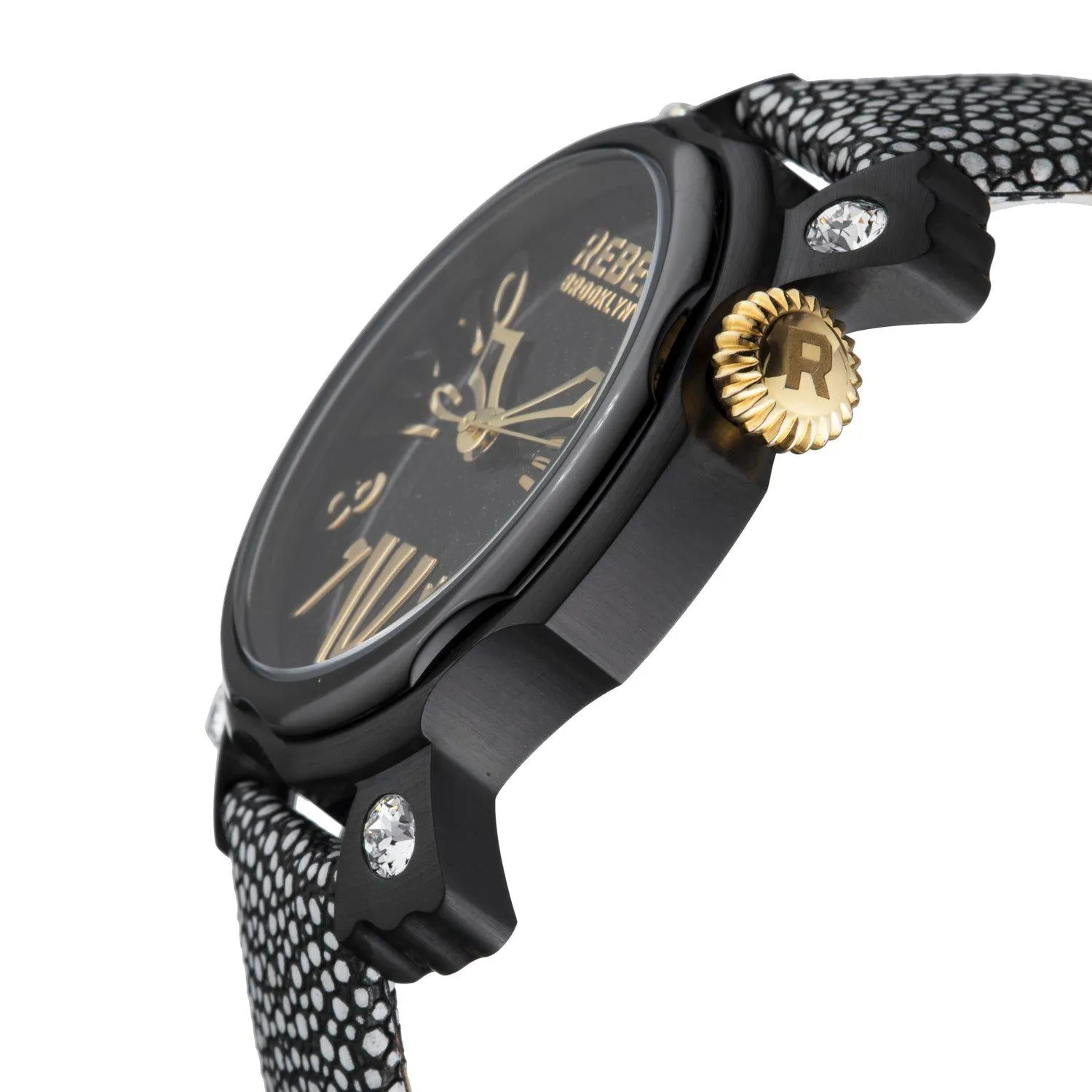 Coney Island Black Dial Women's Watch