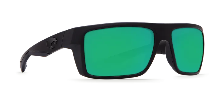 Costa Del Mar Motu Blackout Frame Polarised Sunglasses - Mega Clearance