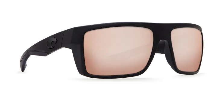 Costa Del Mar Motu Blackout Frame Polarised Sunglasses - Mega Clearance