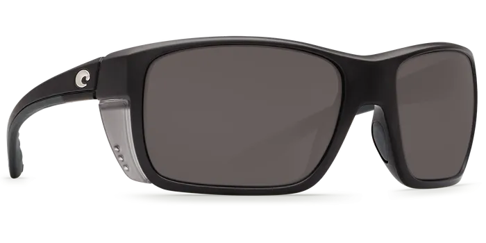 Costa Del Mar Rooster Matte Black Frame Polarised Sunglasses