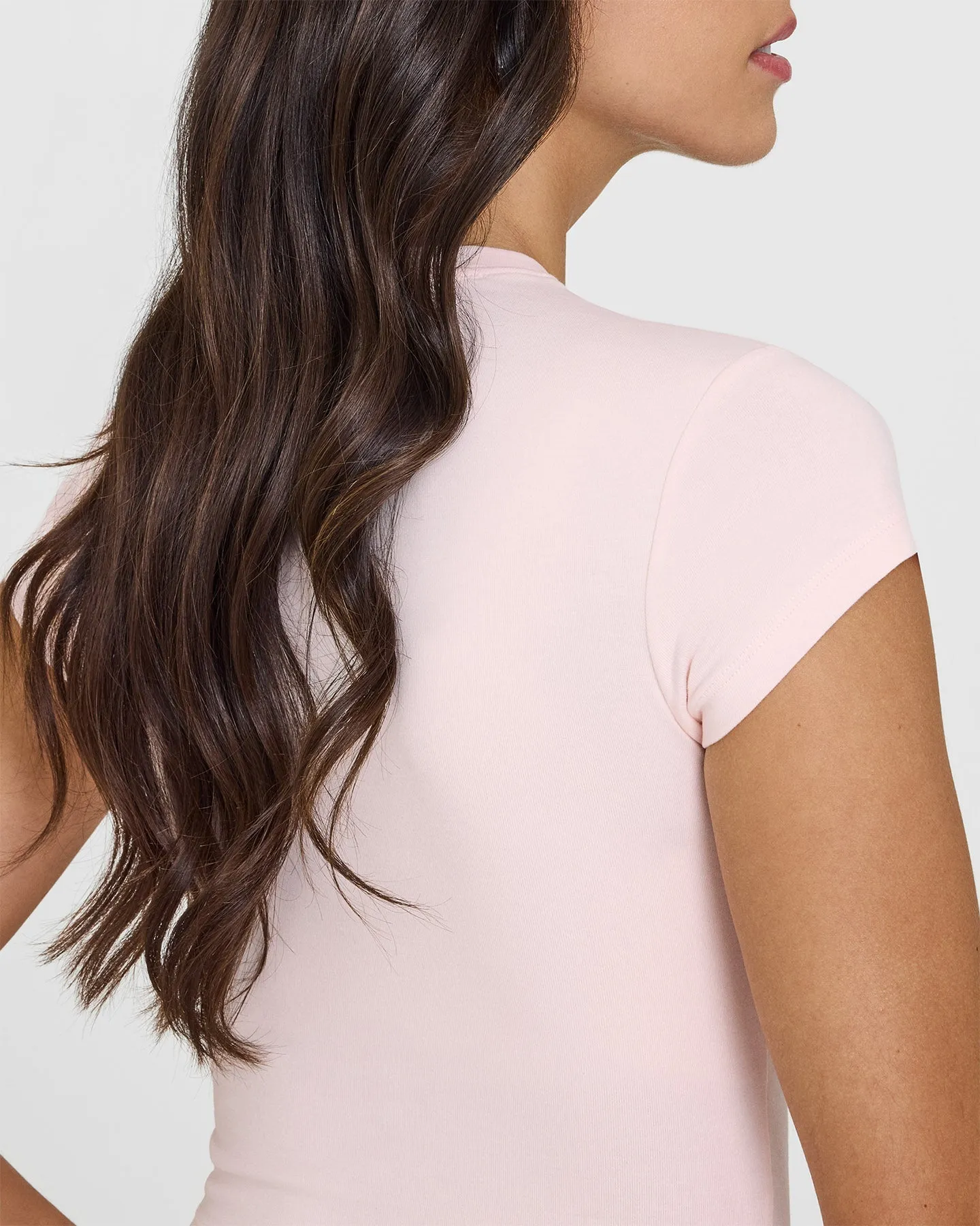 Cotton Icon Baby T-Shirt | Washed Ballet Pink