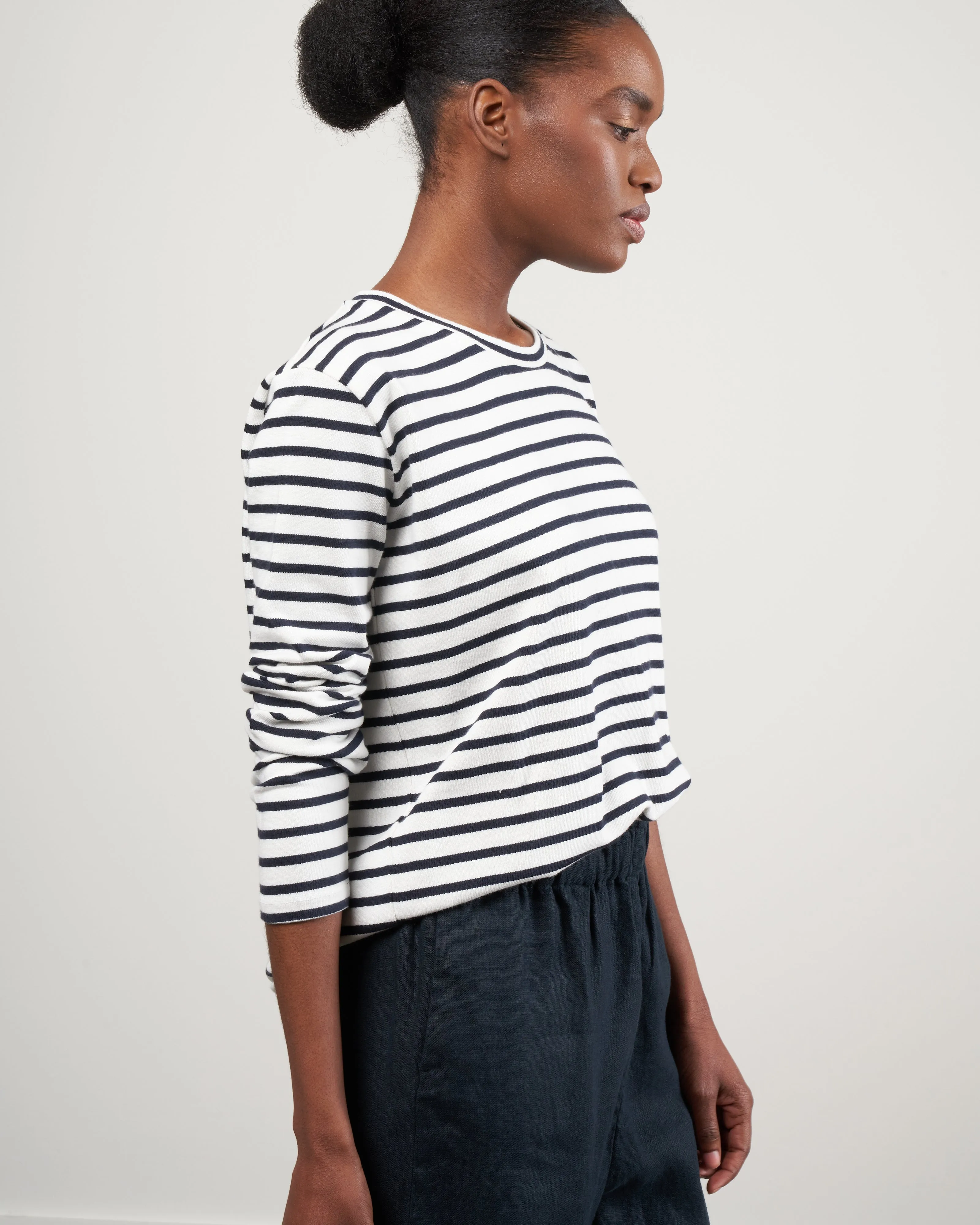 court sweatshirt - stripe