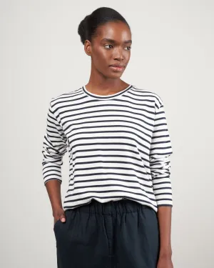 court sweatshirt - stripe