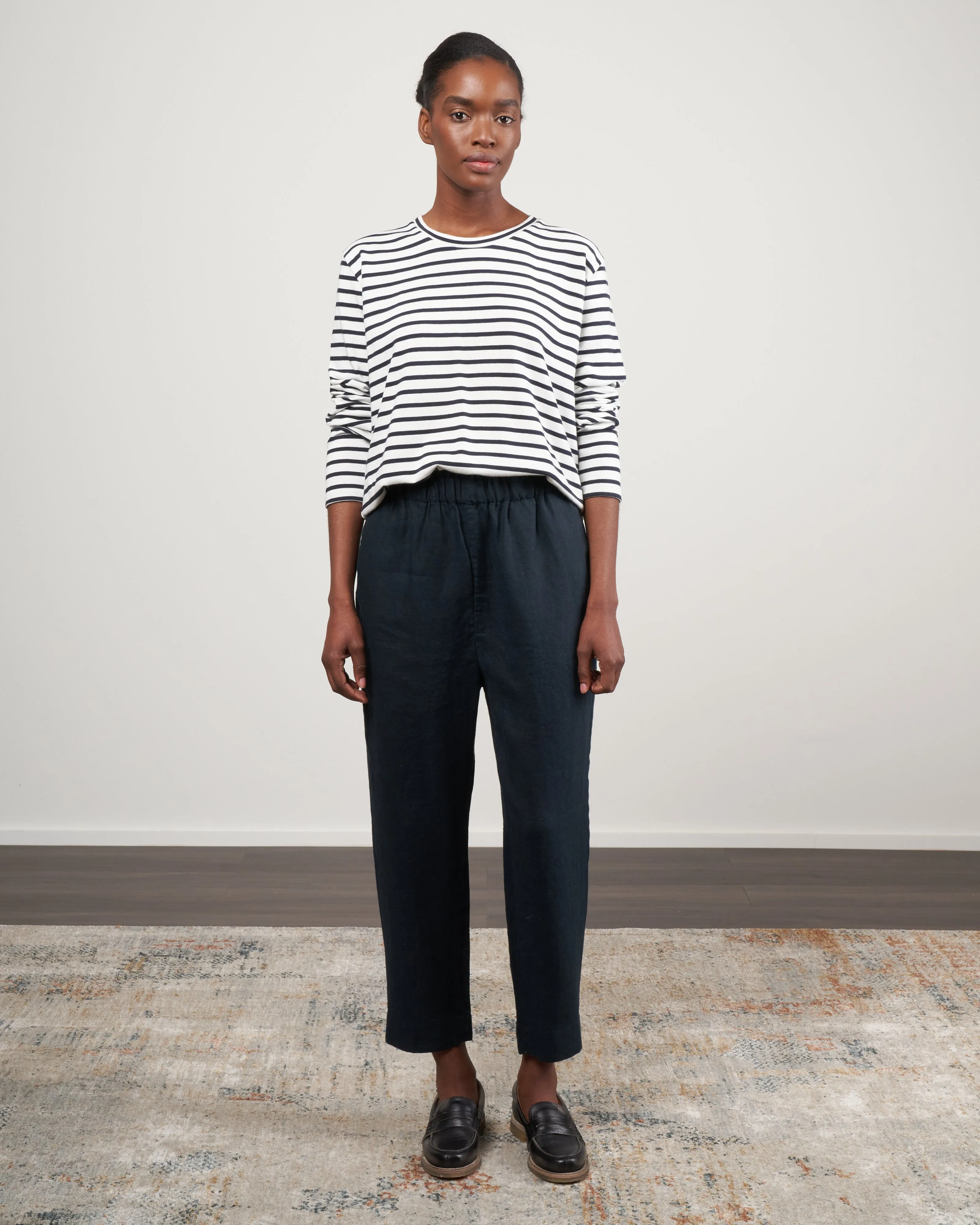 court sweatshirt - stripe
