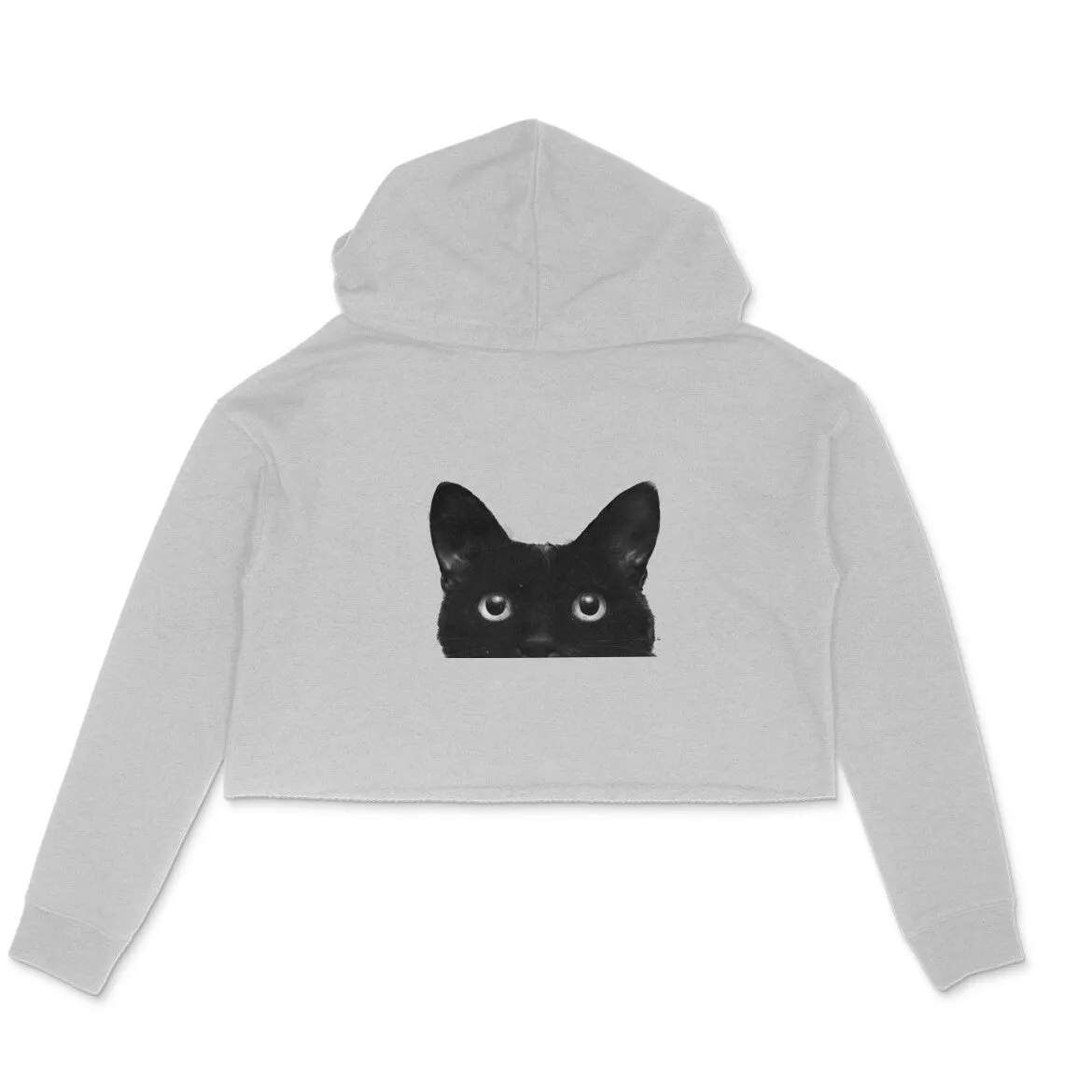 Crop Hoodie (Women) - Everlasting Black (5 Colours)