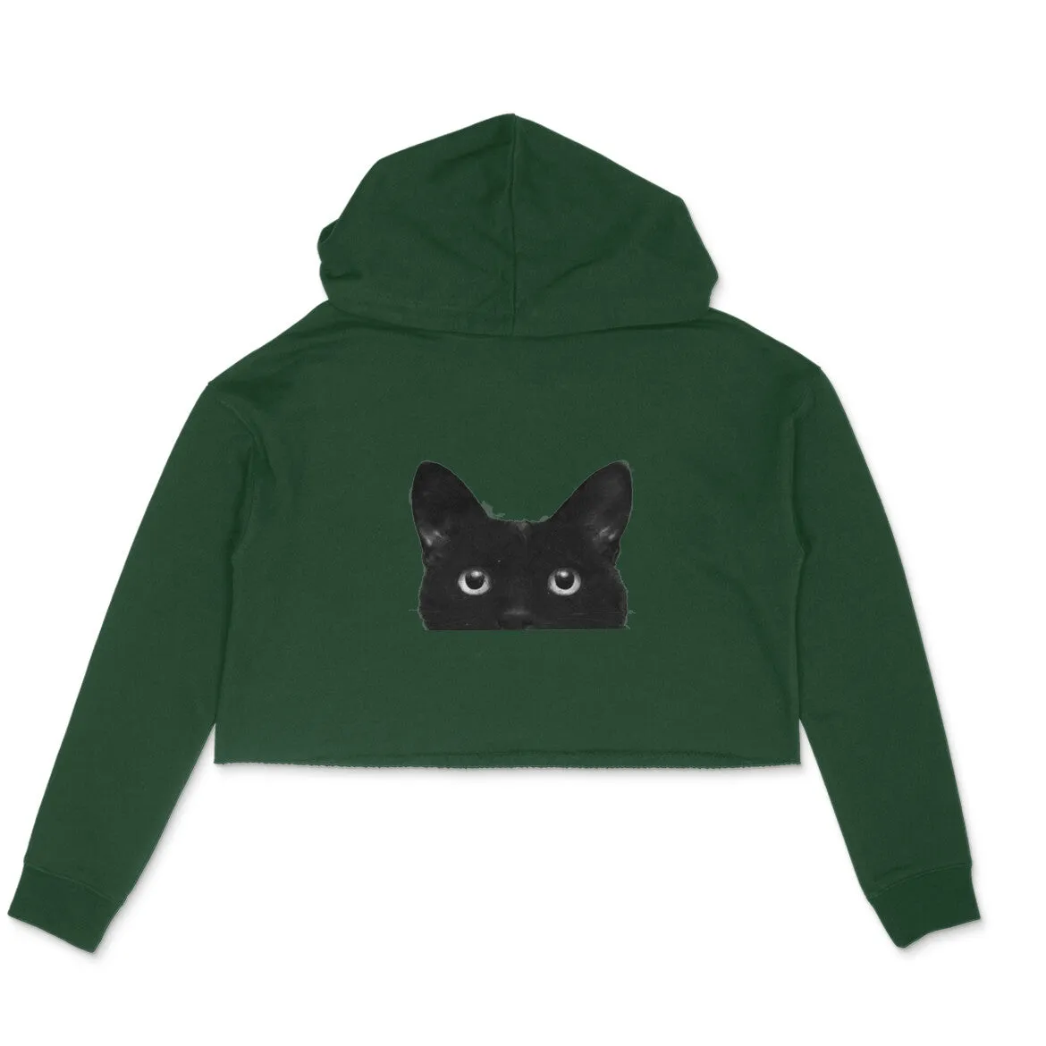 Crop Hoodie (Women) - Everlasting Black (5 Colours)