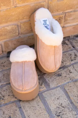 Cuddle Up Camel Faux Suede