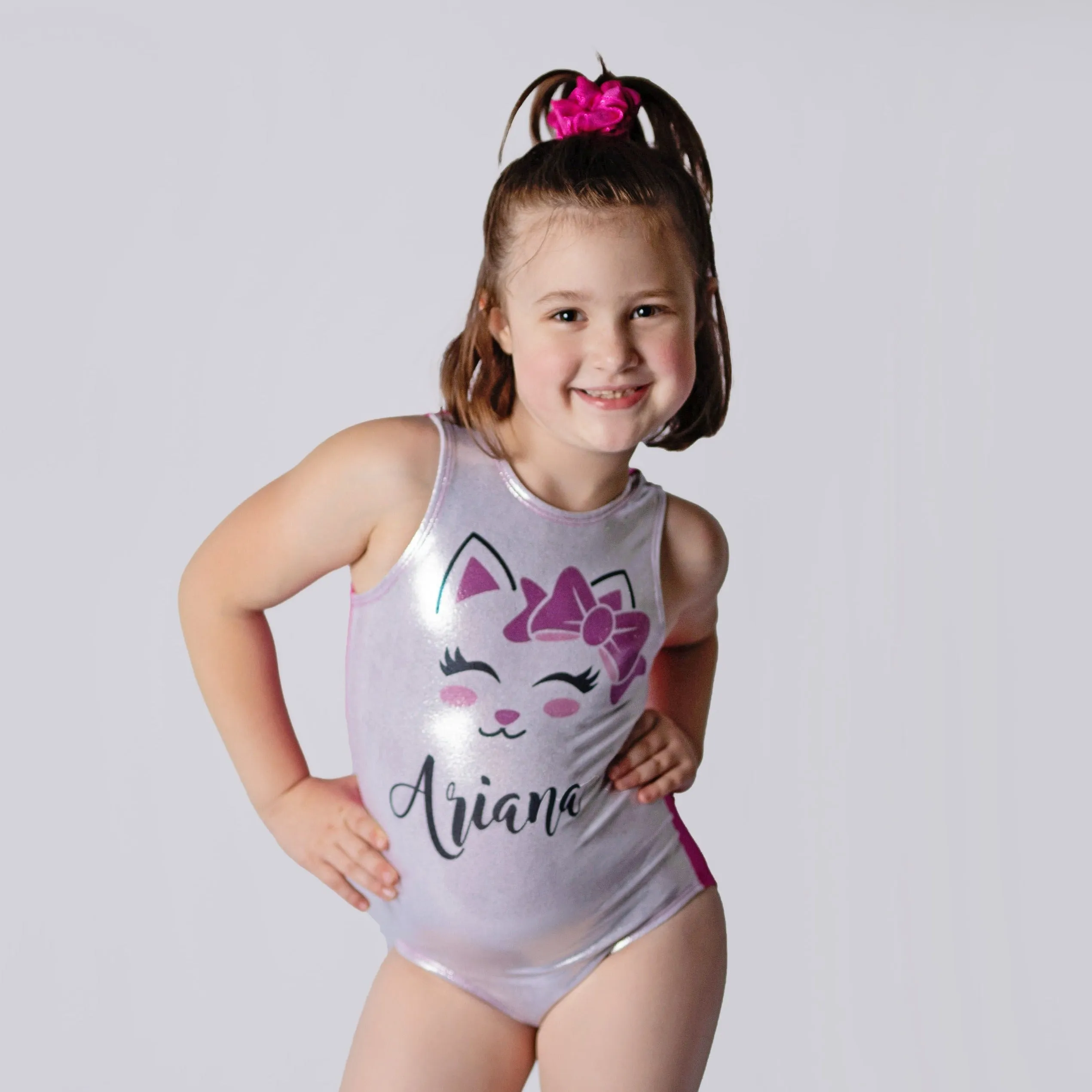 Cutie Cat Leotard - Personalized