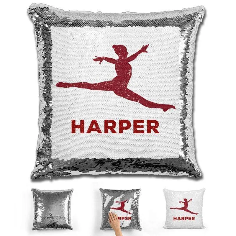 Dancer Personalized Magic Sequin Pillow