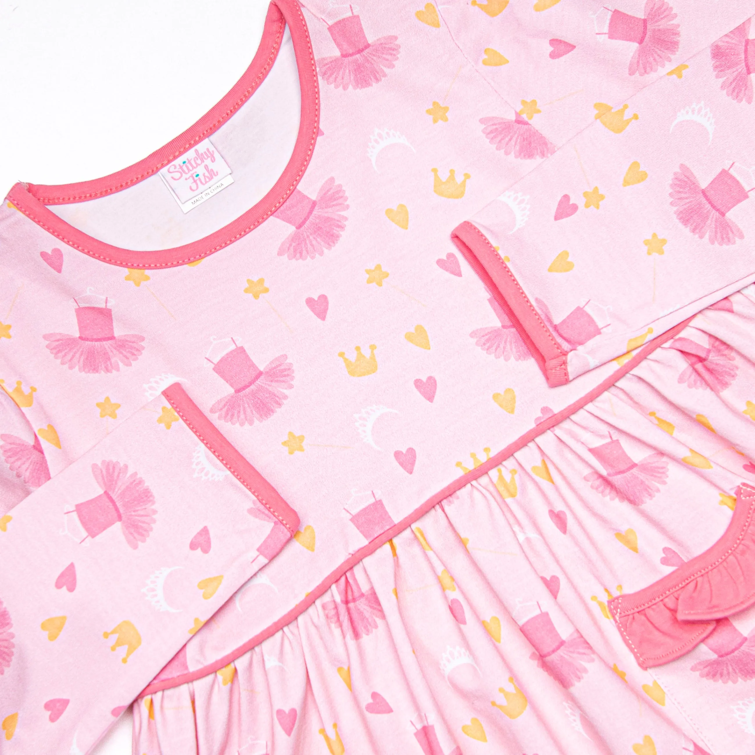 Dancing Queen Legging Set, Pink