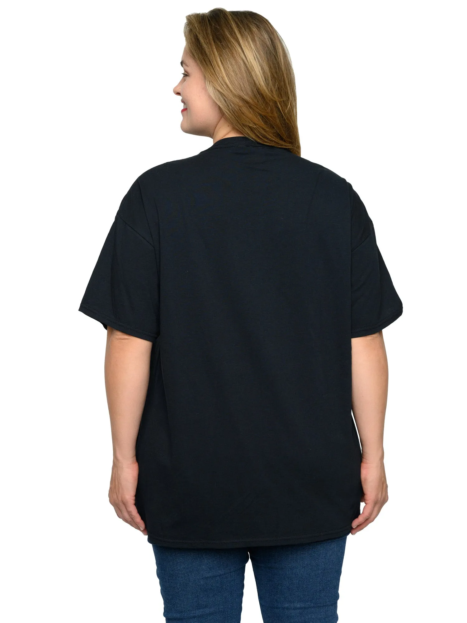 Disney Women's Plus Size Goofy Short Sleeve T-Shirt Black (Size 2X Only)