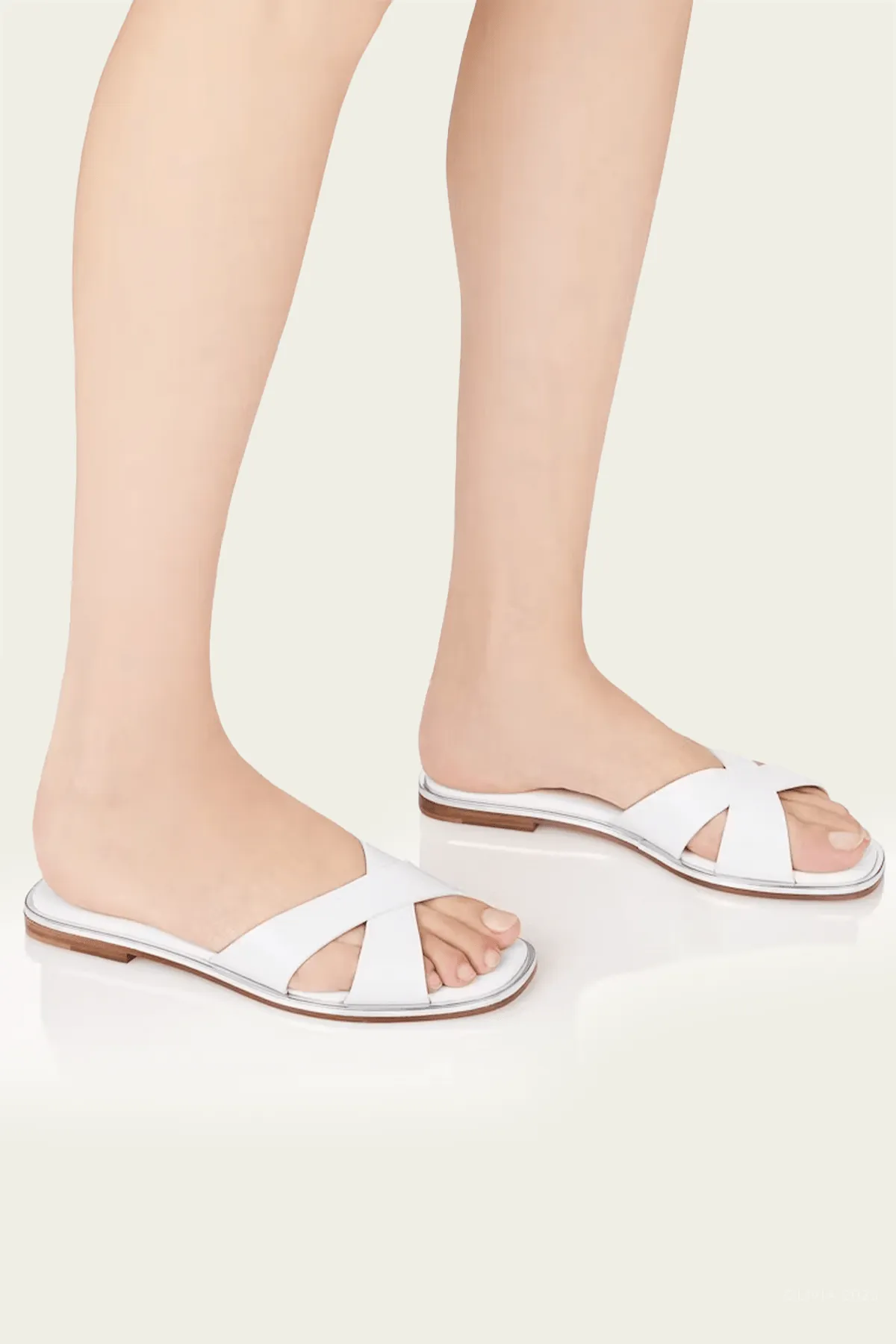 Divine Slide in White