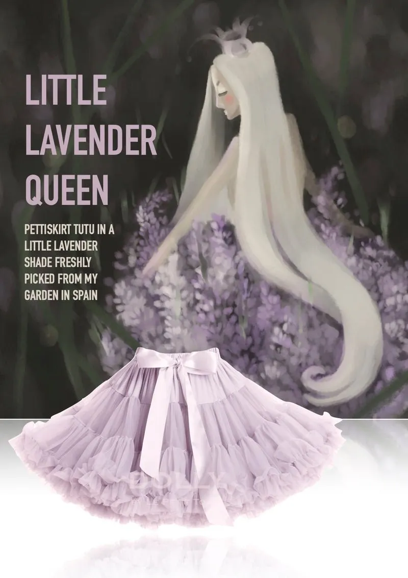 DOLLY BY LE PETIT TOM ® LITTLE LAVENDER QUEEN PETTISKIRT LITTLE LAVENDER