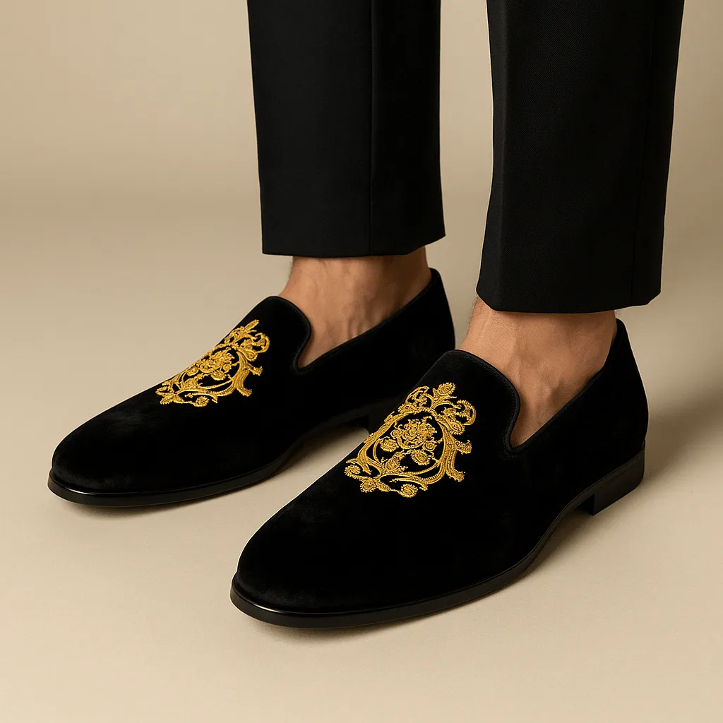 Domoir | Suede Leather Mules