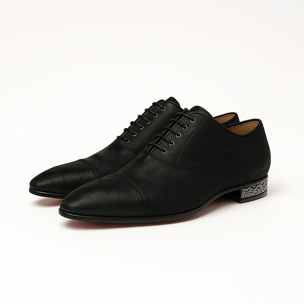 Domoir | Suede Rhinestone Slip-On Loafers