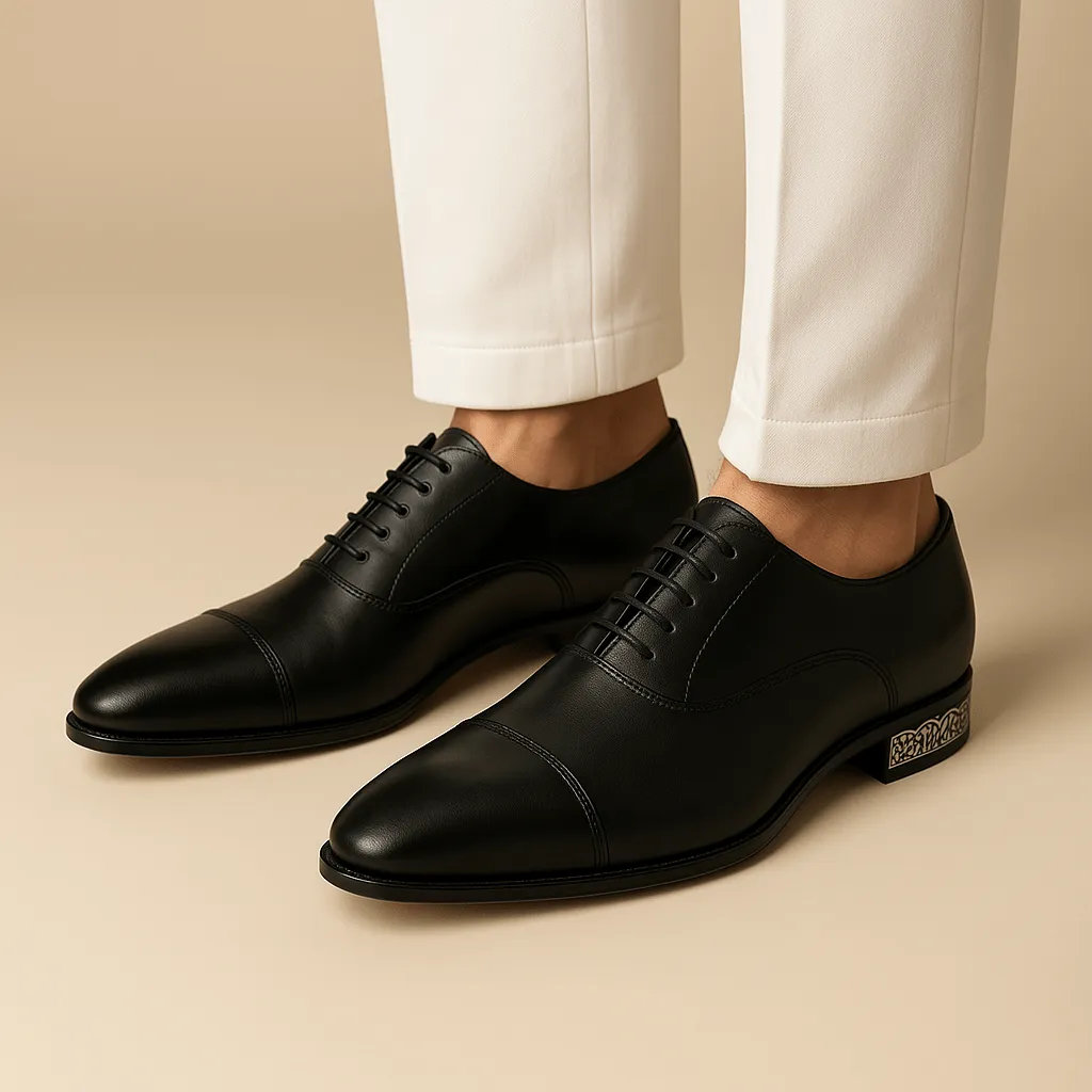 Domoir | Suede Rhinestone Slip-On Loafers