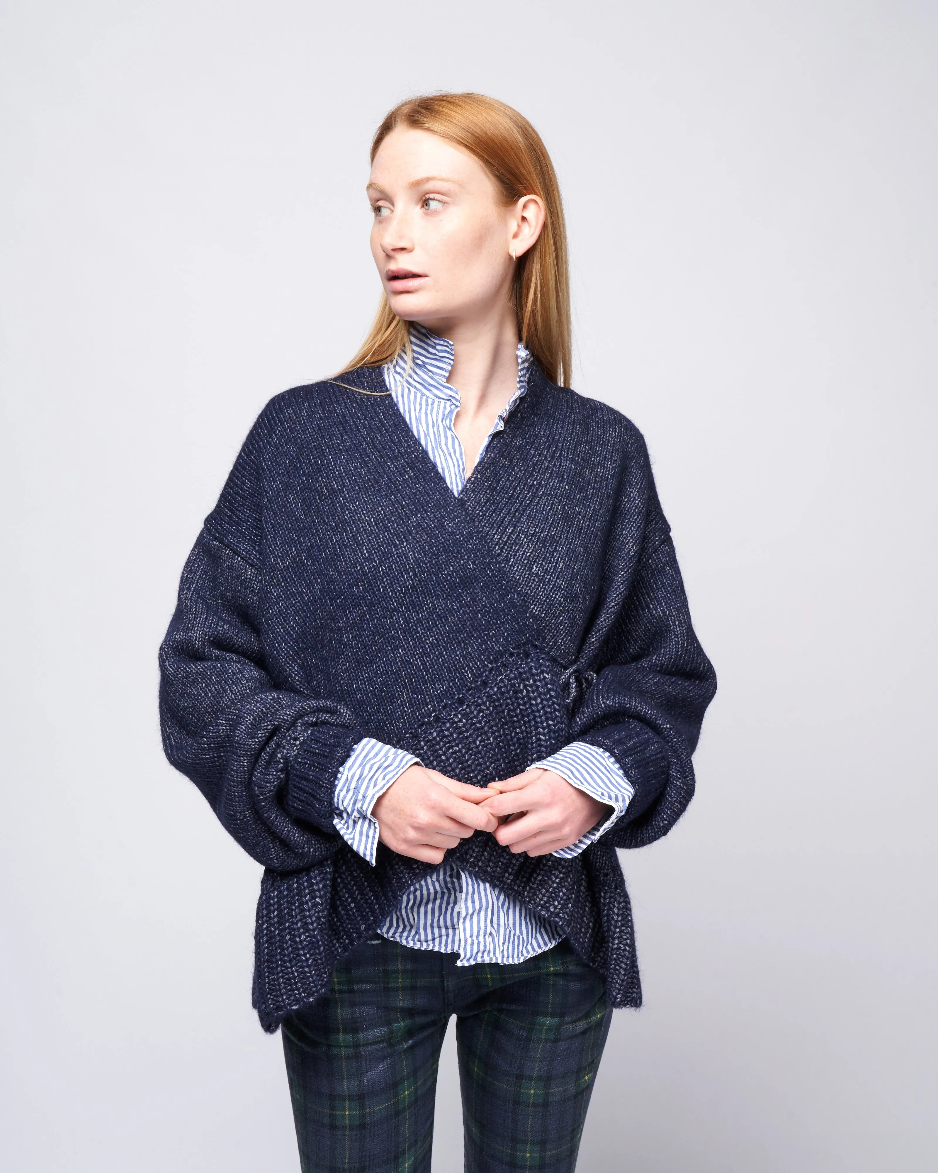 echo knit - navy