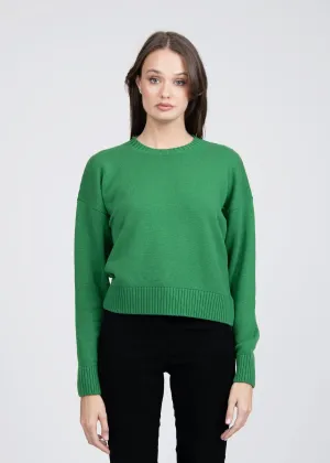 ELETTRA OVERSIZE CREWNECK SWEATER