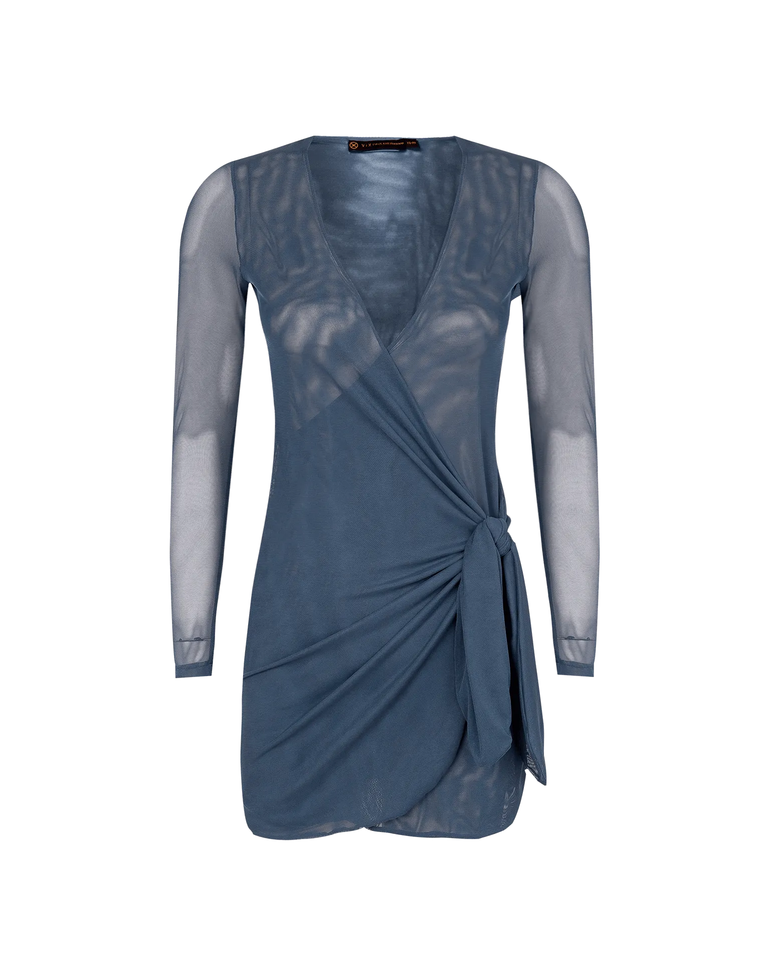 Emily Long Sleeve Short Cover Up - Bayside