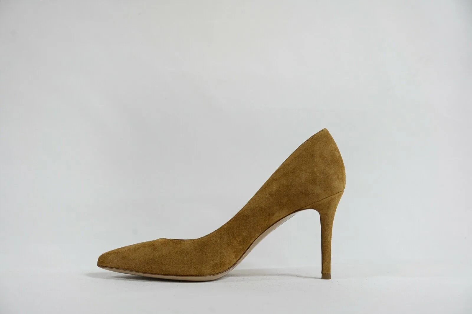 Fabio Rusconi Women's Camel Suede Heel Nataly