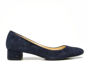 Fabio Rusconi Women's Navy Suede Heel CACIO