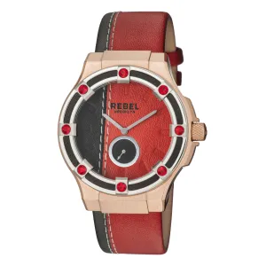 Flatbush Black/Burgundy Dial Women's Watch