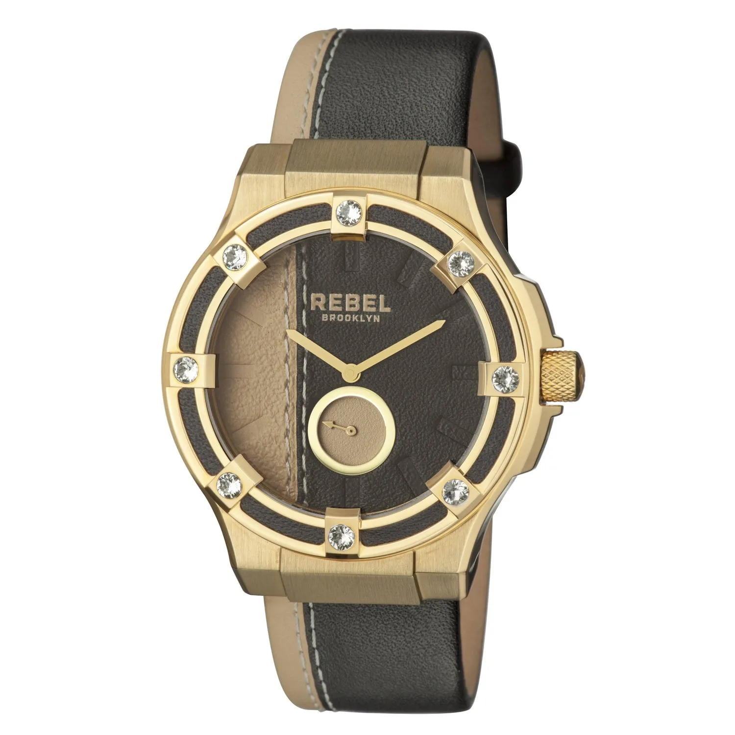 Flatbush Black/Gold Dial Women's Watch