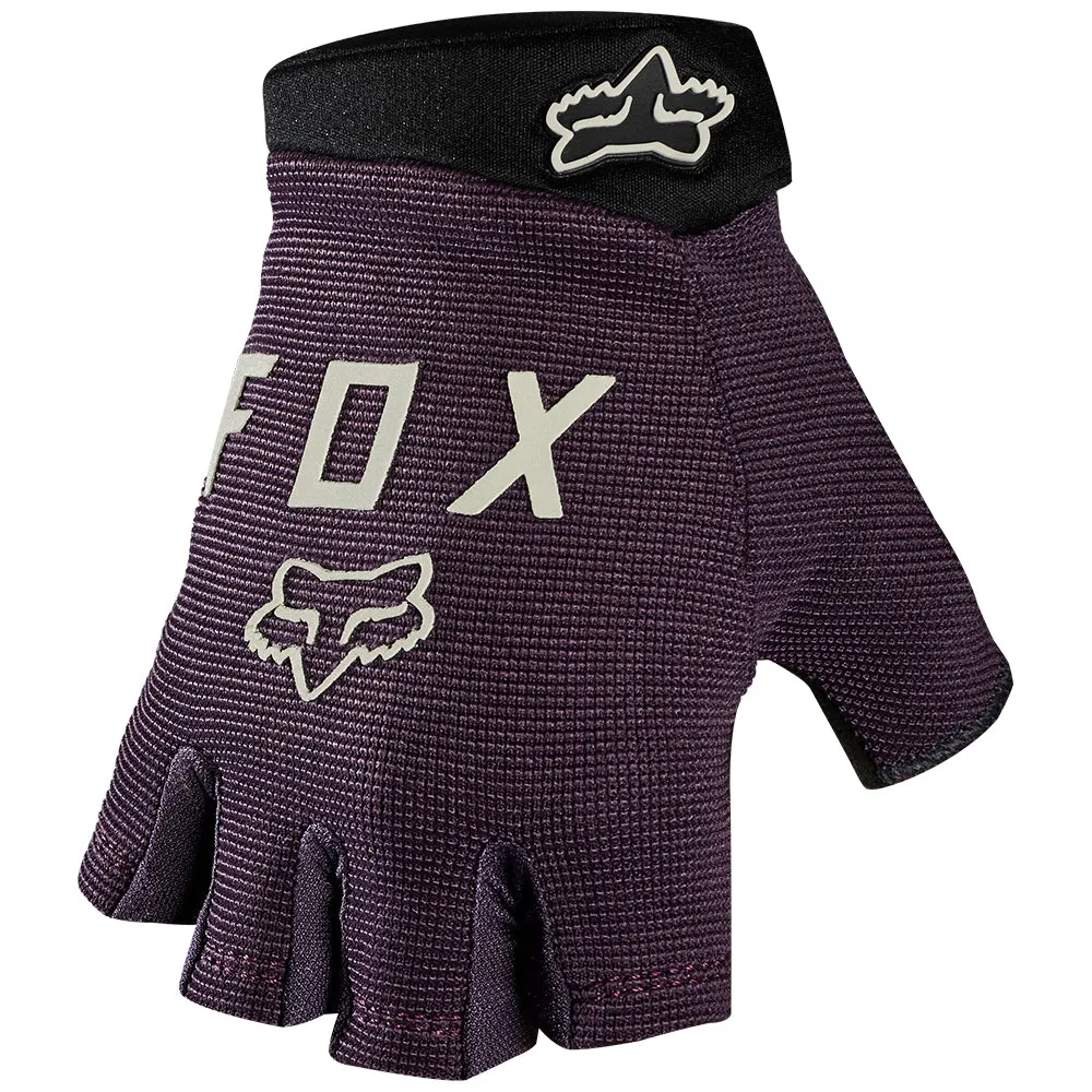 Fox Womens Ranger Gloves Gel Short - Dark Purple S