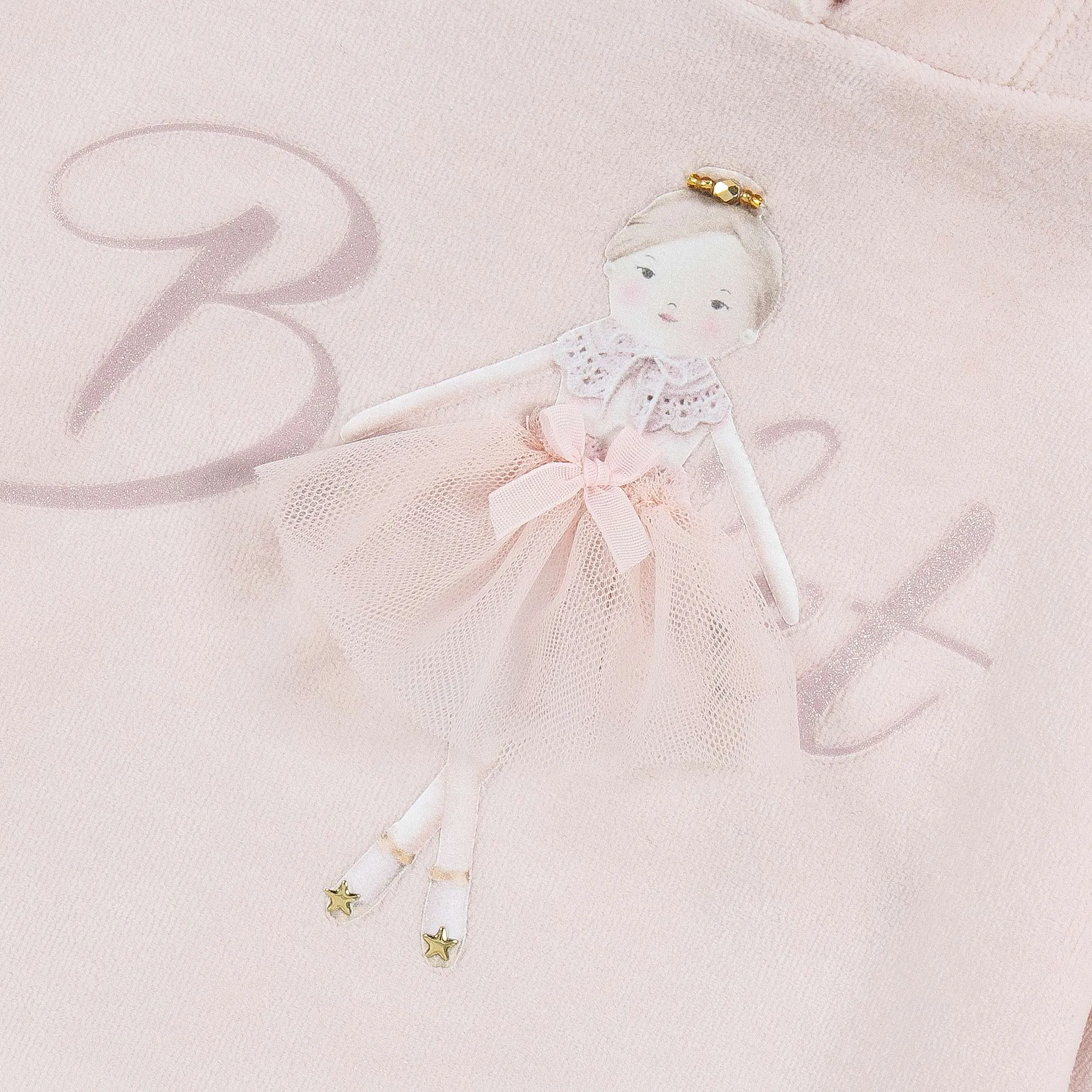 Girls Pink Ballet Legging Set