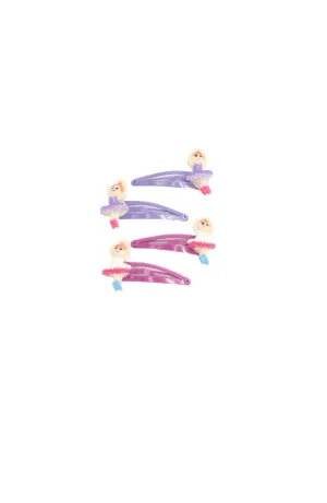 Glitter Pie Hair Clips