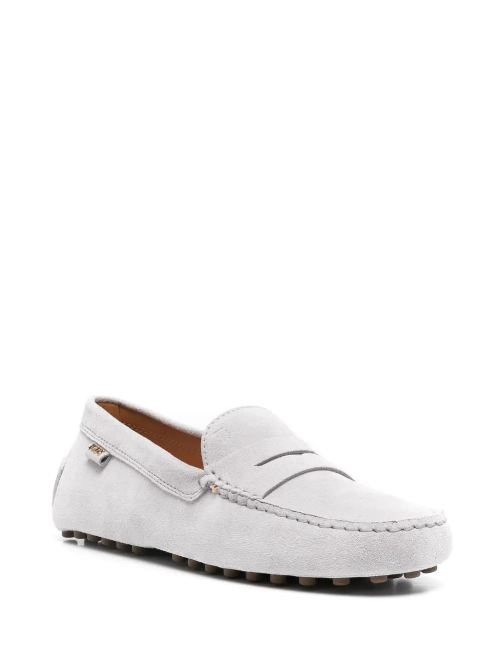 Gommino suede leather loafers