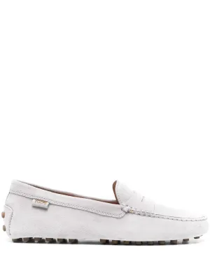Gommino suede leather loafers