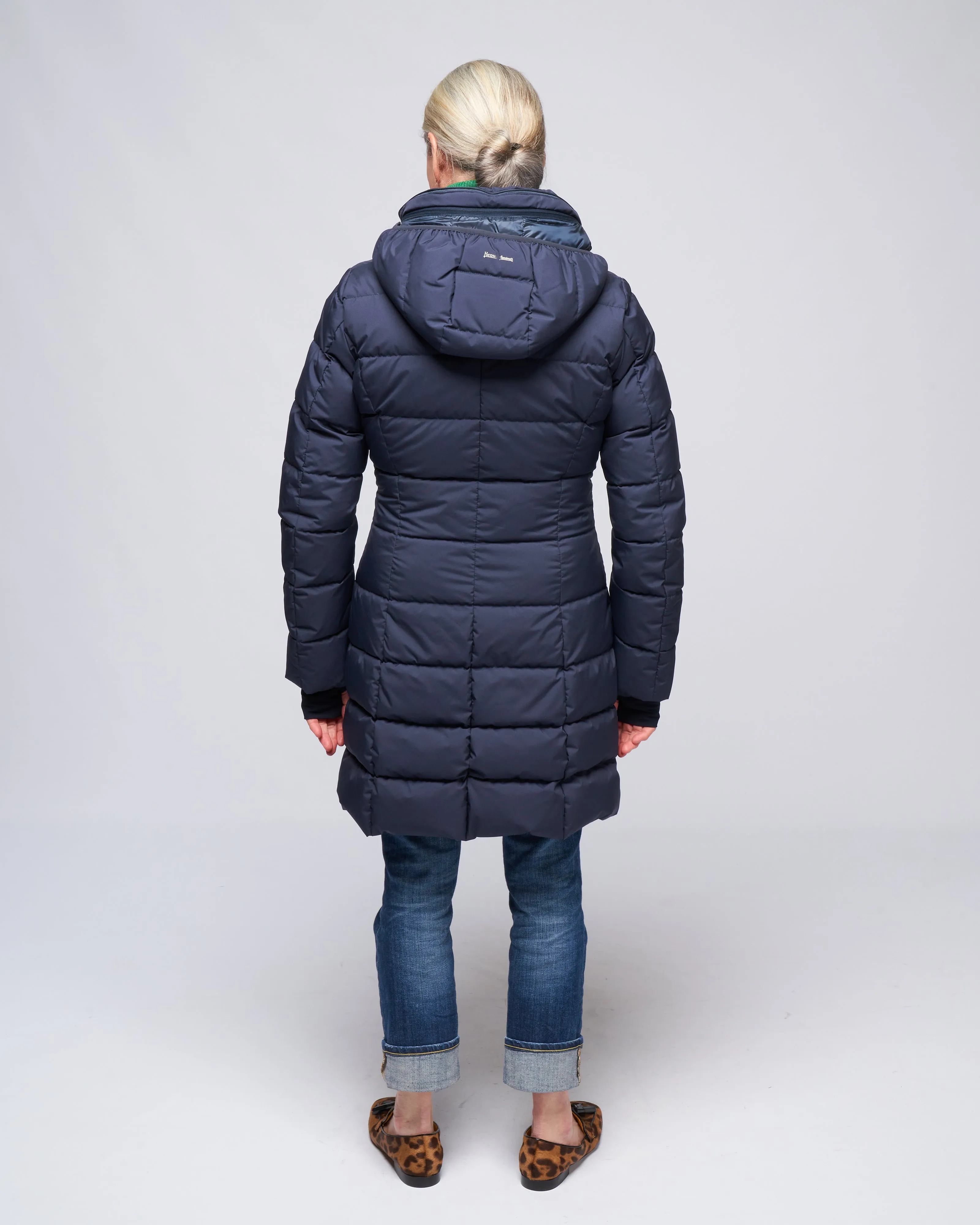 gortex windstopper fit & flare - blu navy