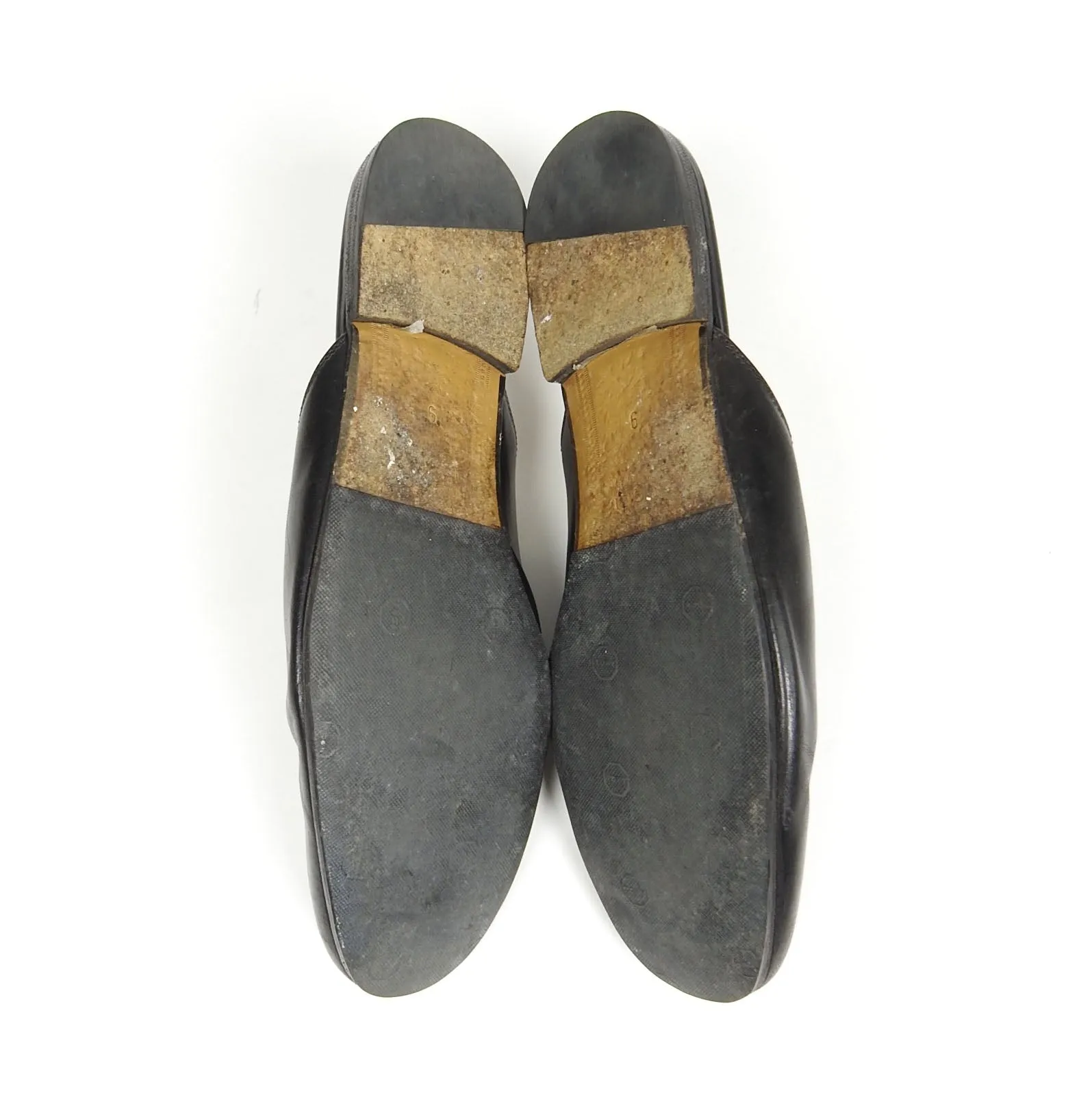 Gucci Black Jordaan Loafers Size 10