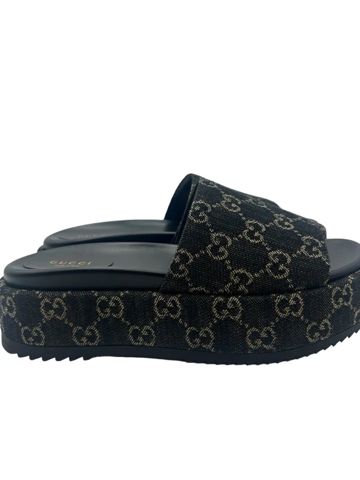 Gucci GG Angelina Platforms Women's size 40=US 10