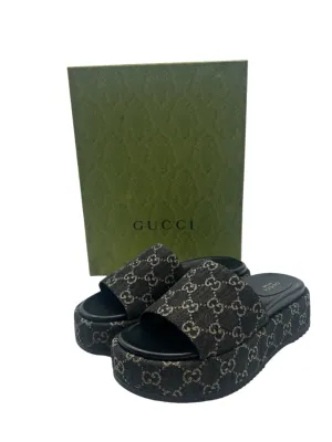 Gucci GG Angelina Platforms Women's size 40=US 10