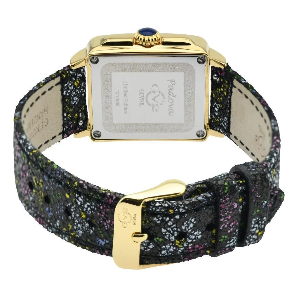 GV2 Padova Diamond - Floral Strap