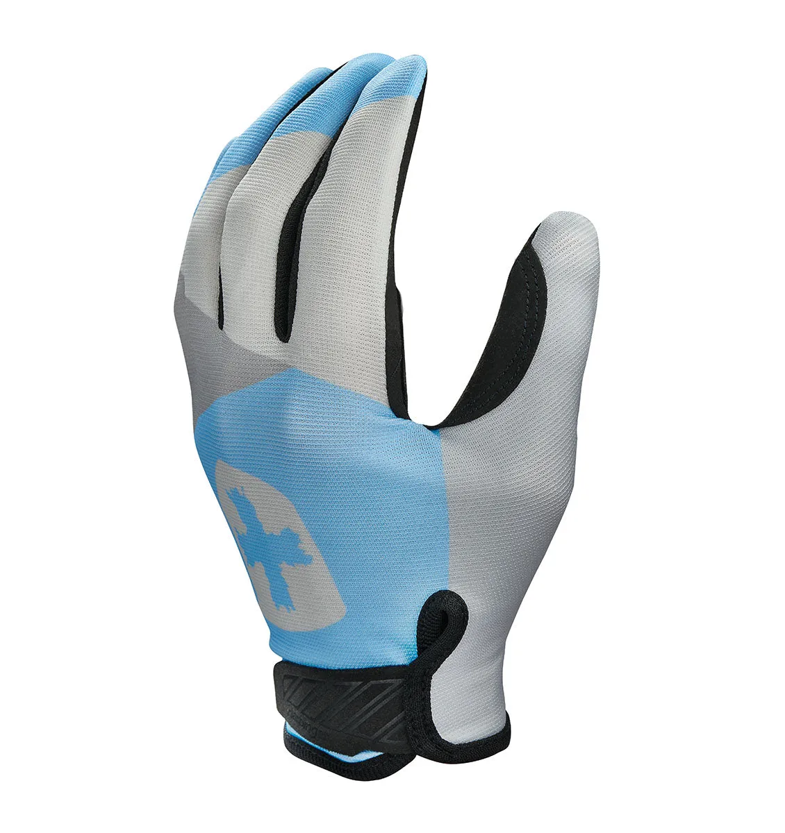 Harbinger Women's Shield Protect Weight Lifting Gloves - Grey/White/Blue