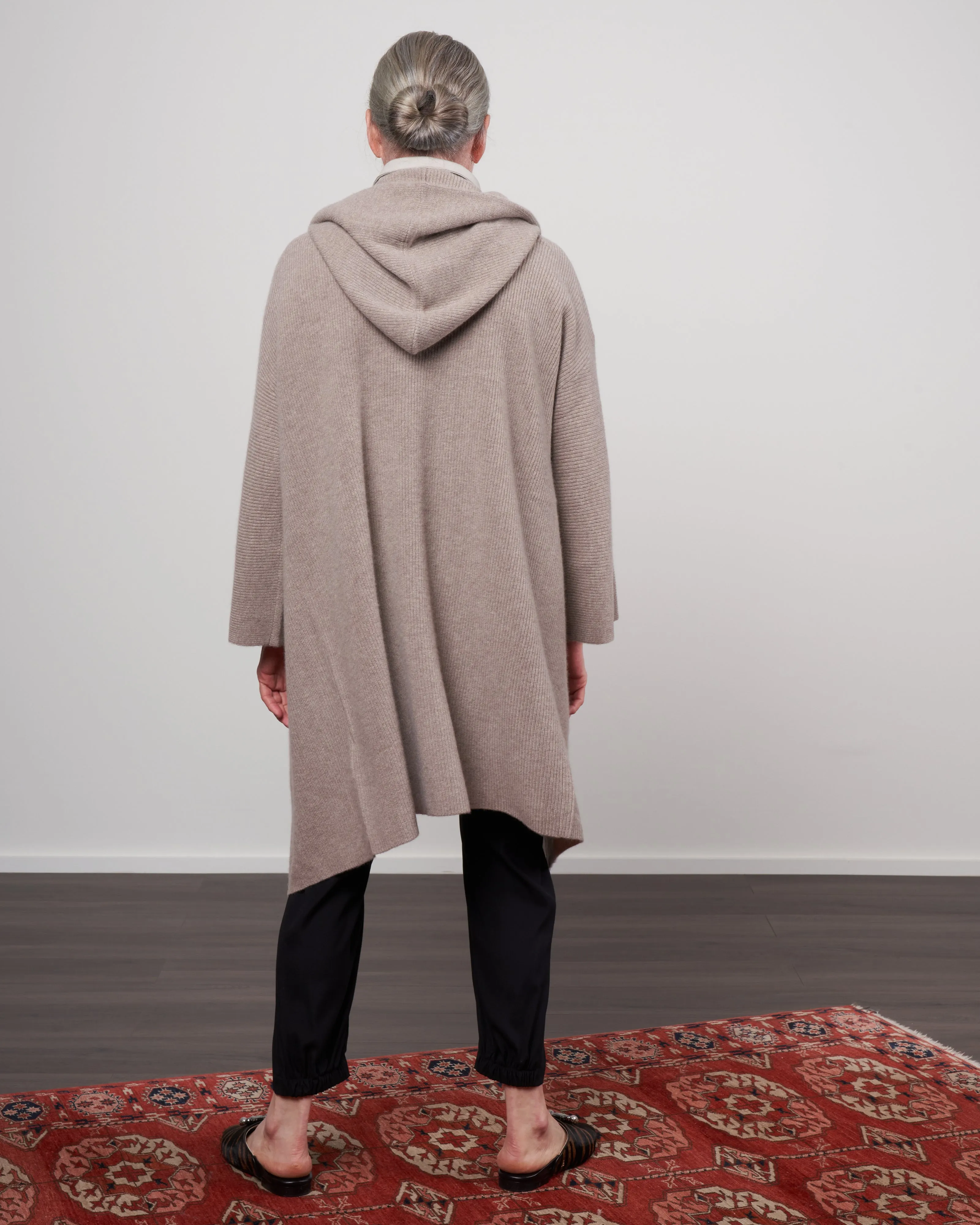 harper cardigan - taupe