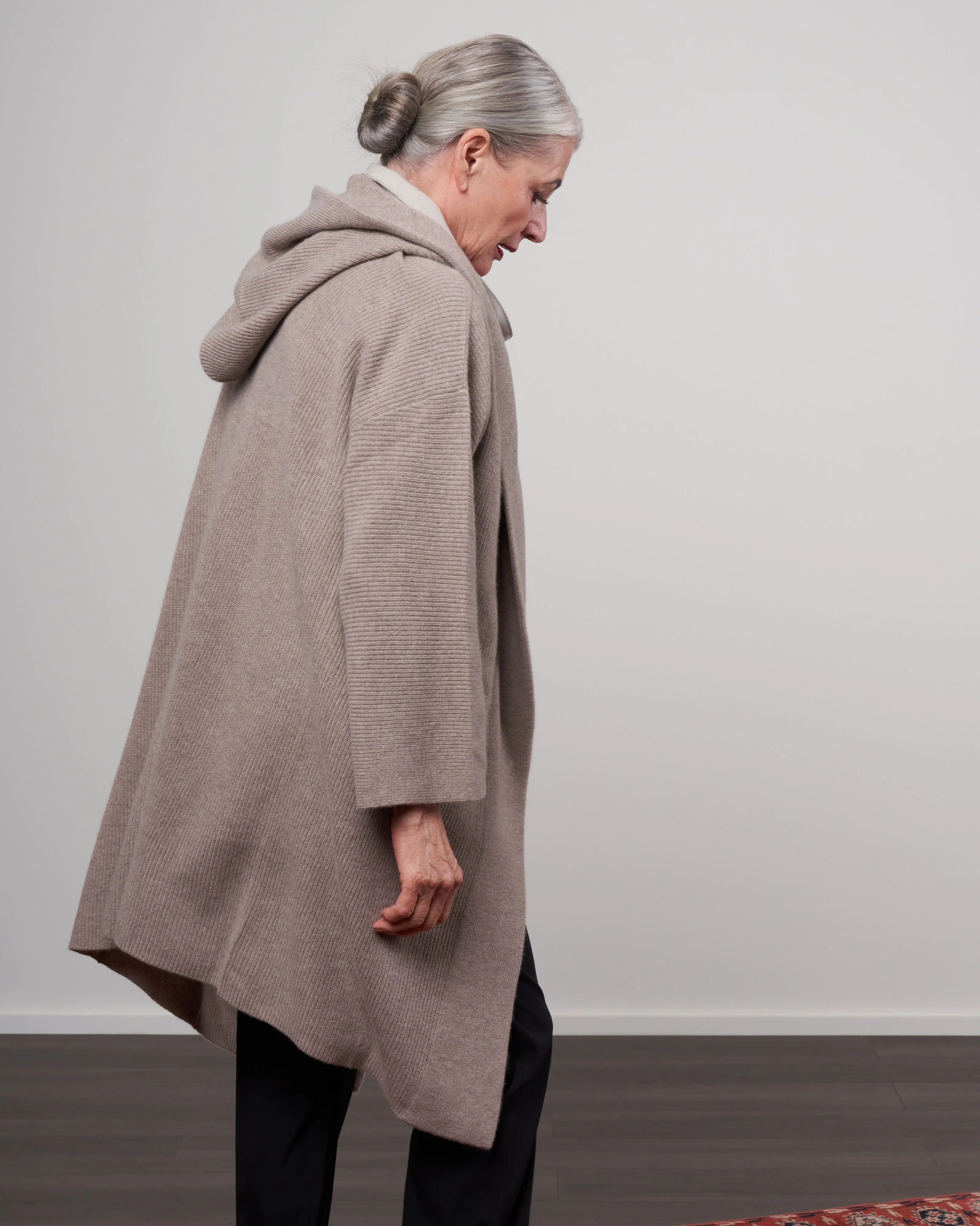 harper cardigan - taupe