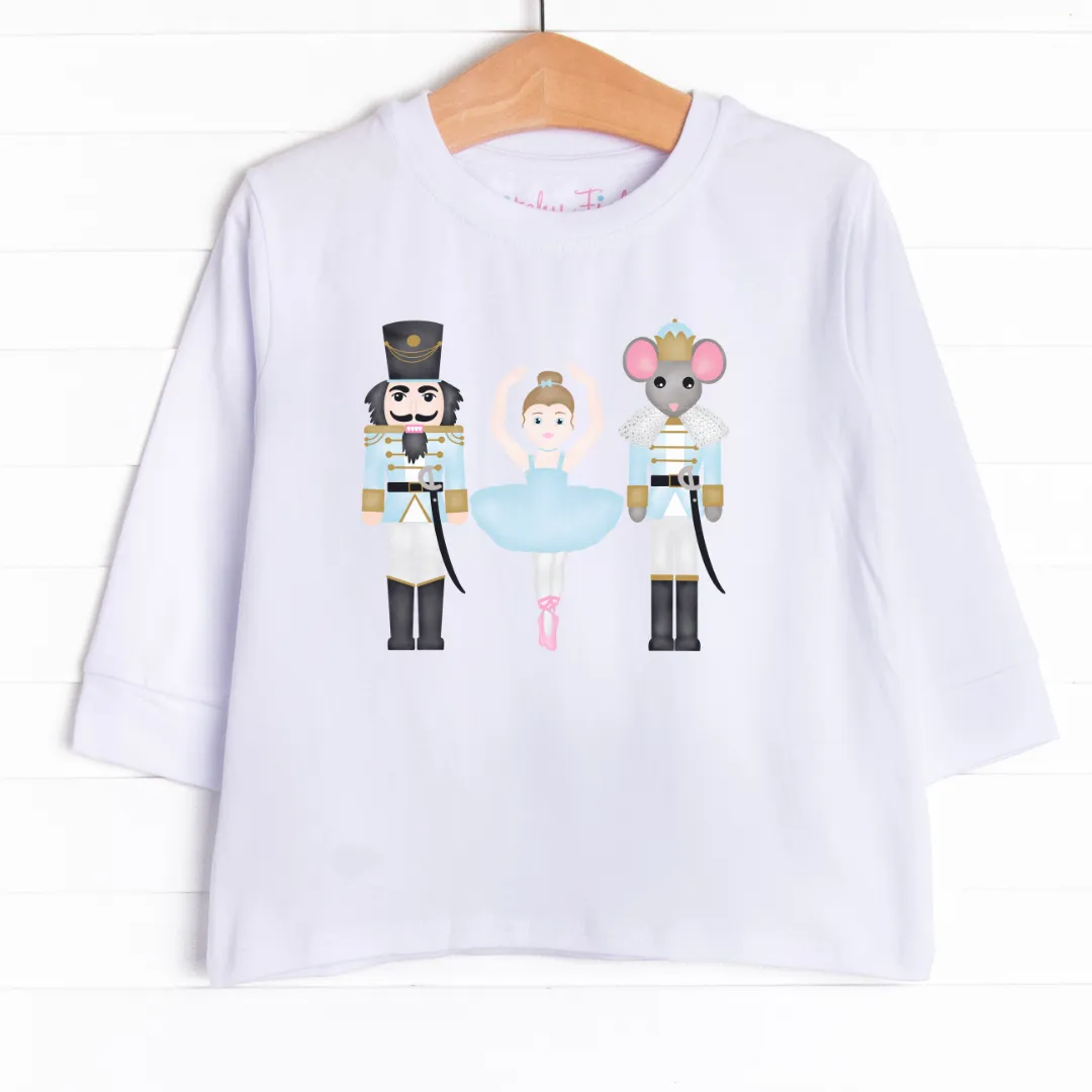 Holiday at the Ballet Long Sleeve Graphic Tee Fair Skin Tone