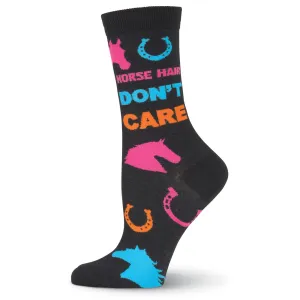 Horse Hair Don’t Care Socks (Women’s)
