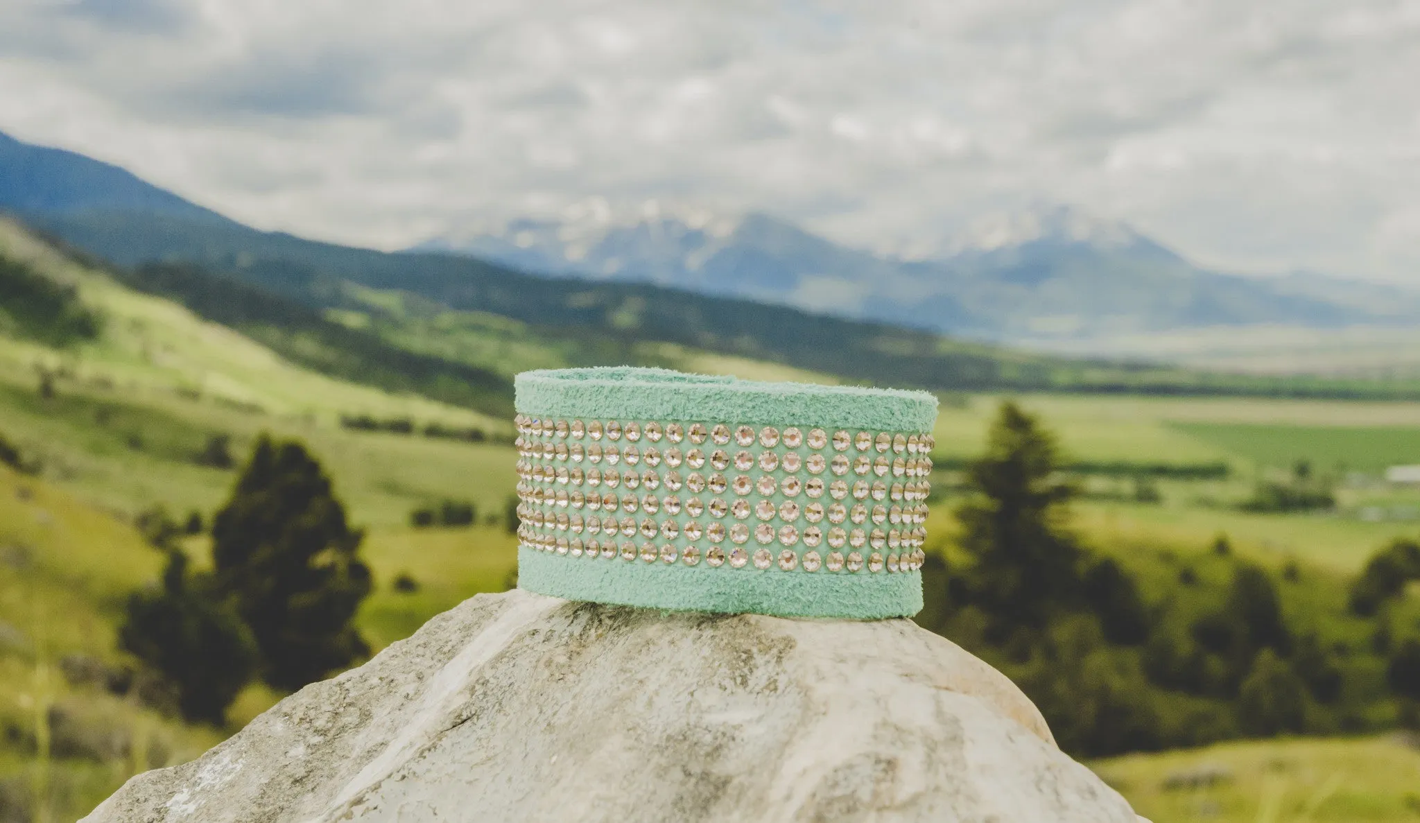 HT Leather Goods "The Big Sky" Bracelet