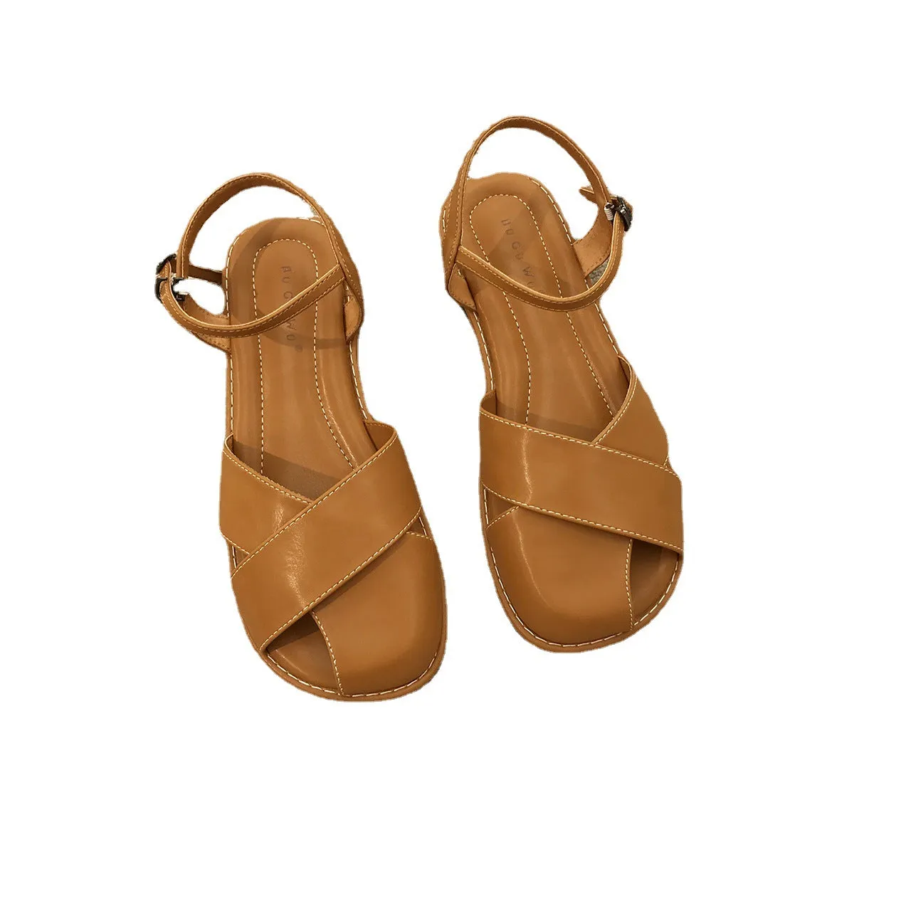 INSTOCK-low-heeled flat-bottomed loafer