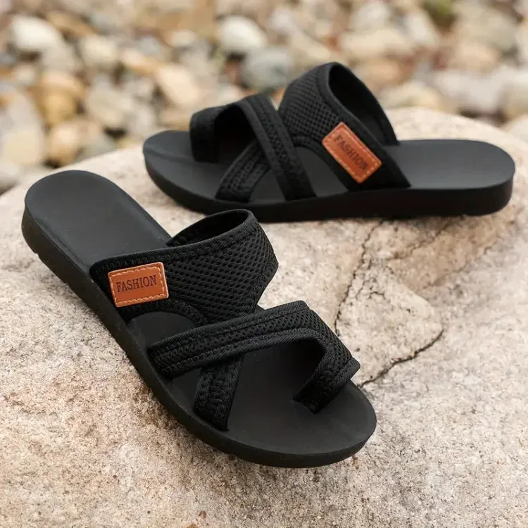 Isabel® | Perforated mesh slide sandals