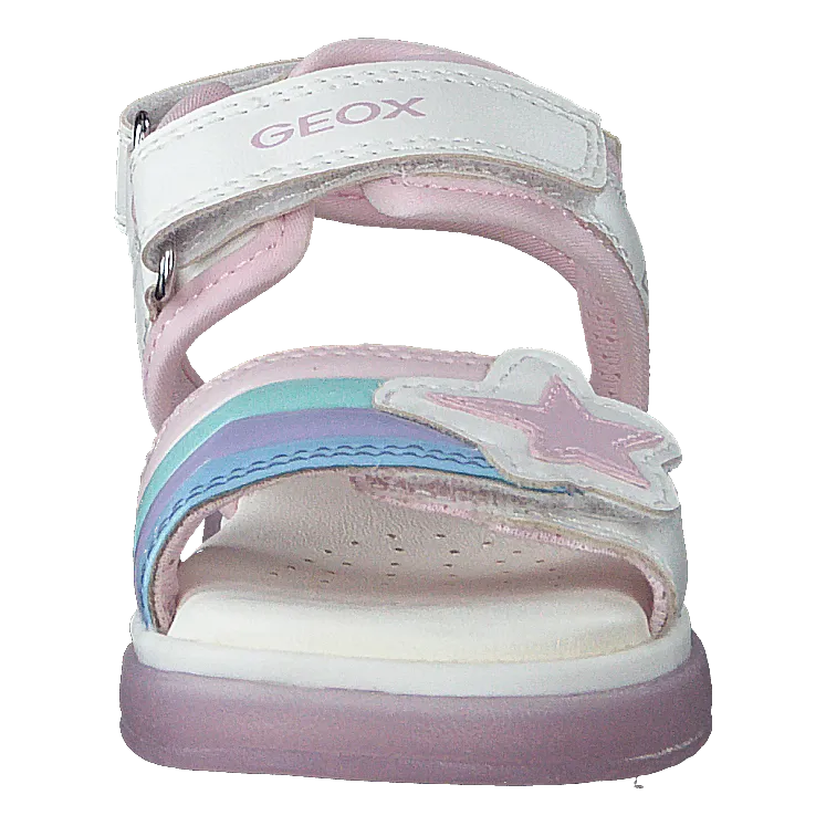 J Sandal Blikk Girl White