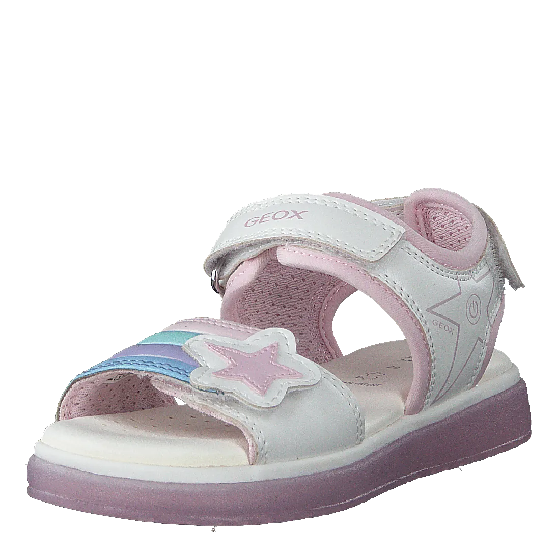 J Sandal Blikk Girl White