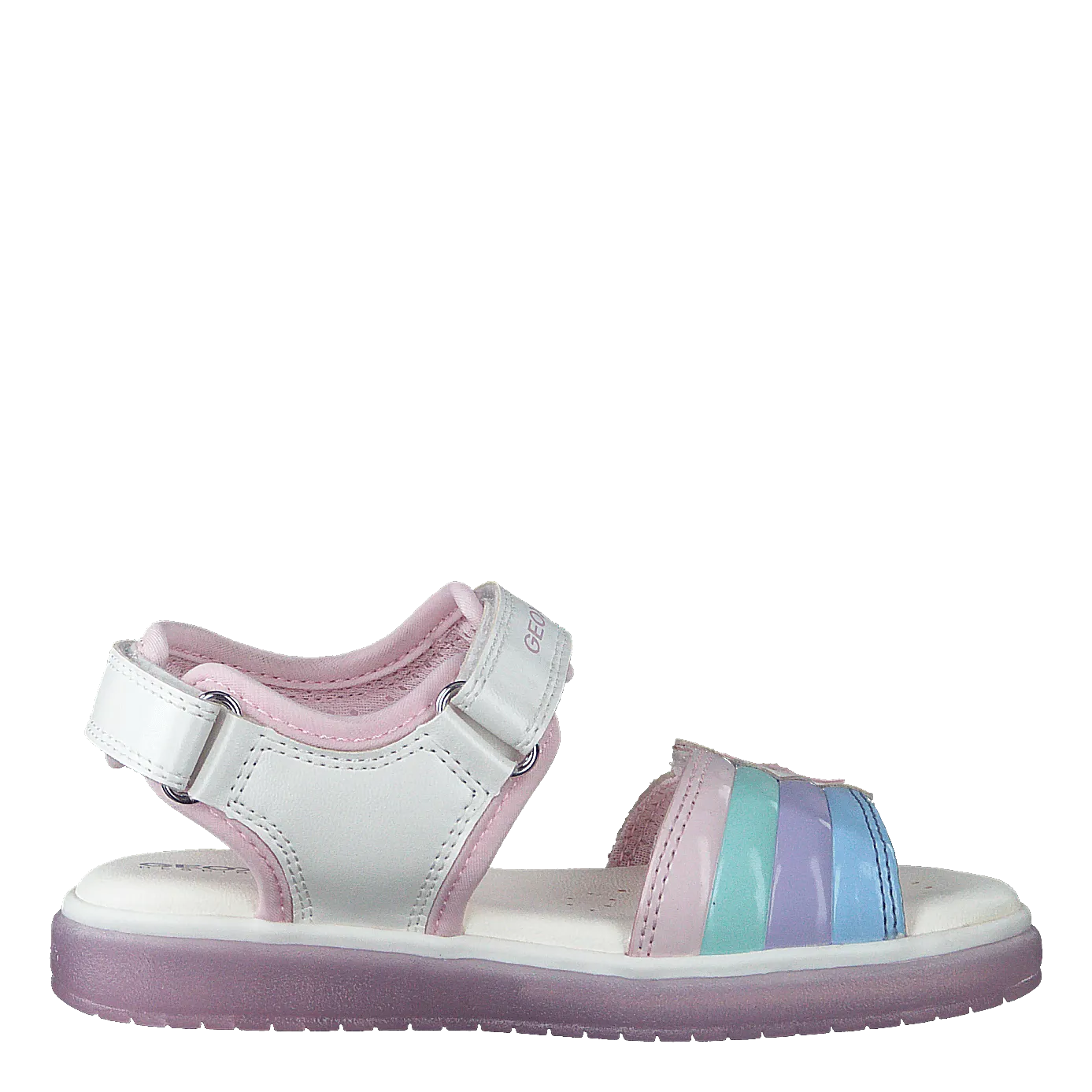 J Sandal Blikk Girl White