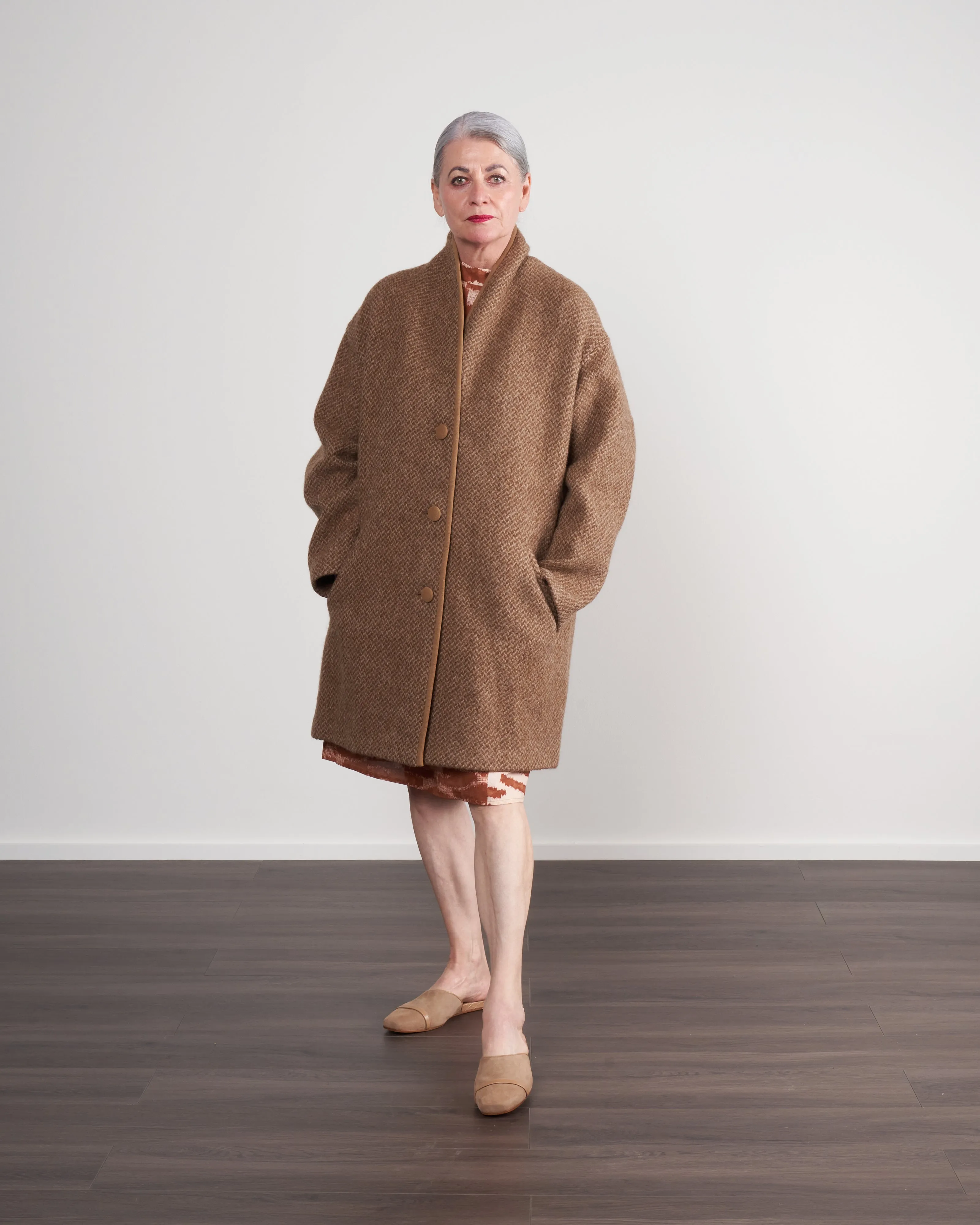 jelanyo coat - camel