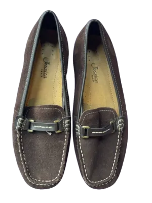 Jessica Sport Brown Suede Loafers